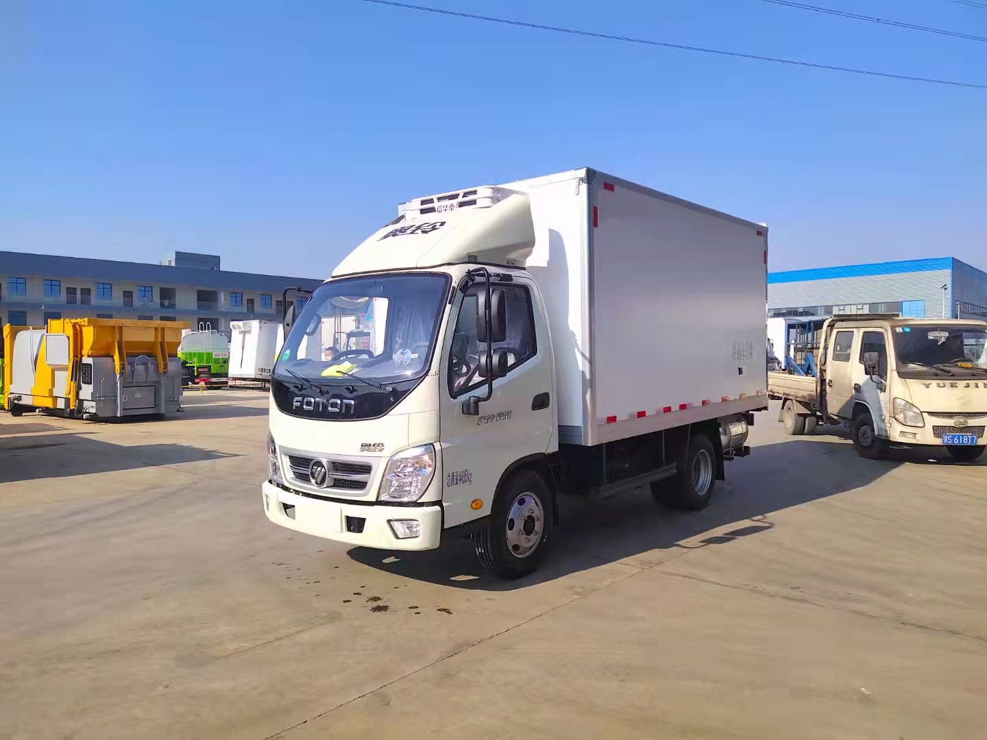 國六福田奧鈴捷運3.7米柴油冷藏車