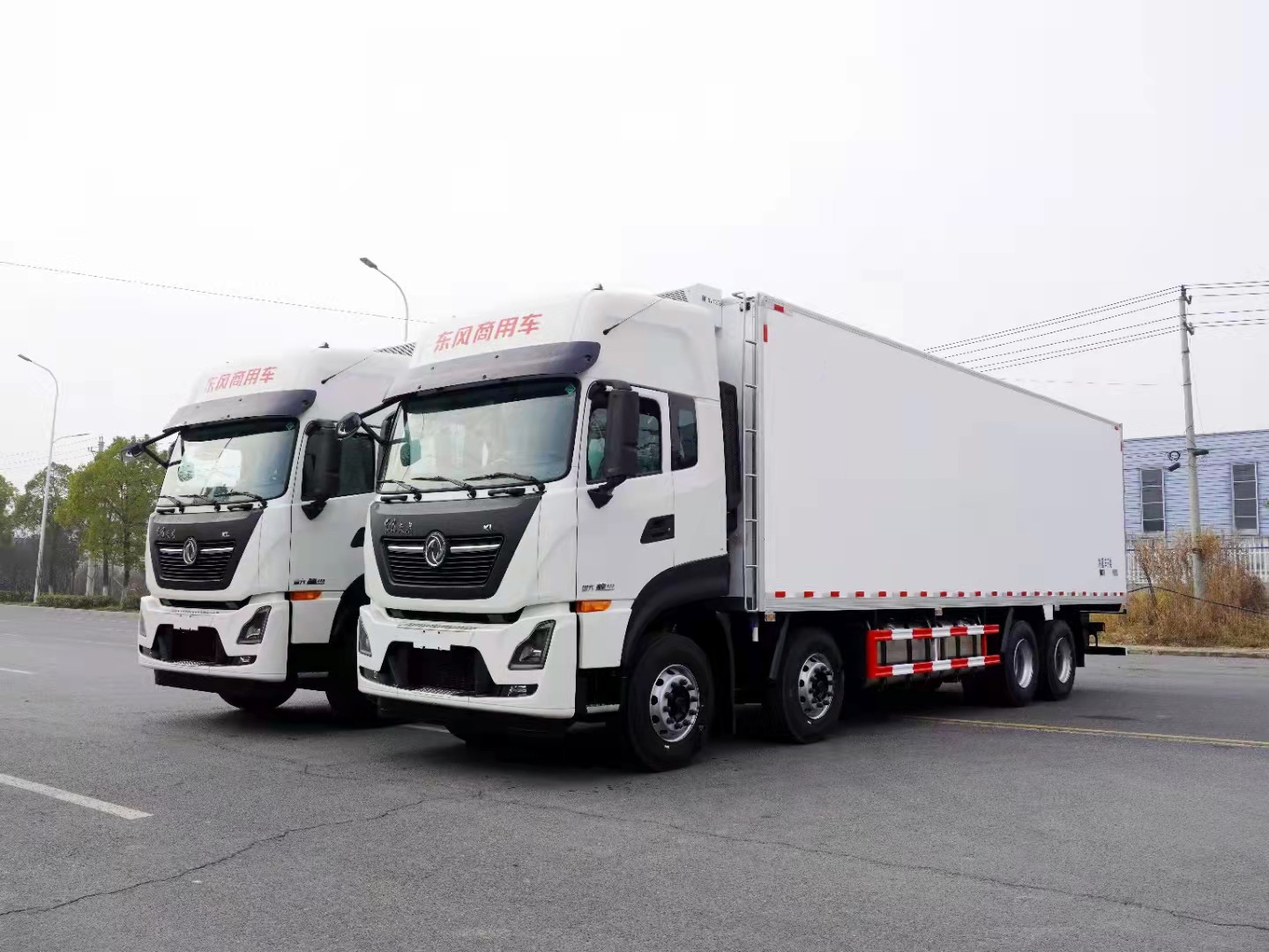 國(guó)六東風(fēng)天龍前四后八9.5米冷藏車
